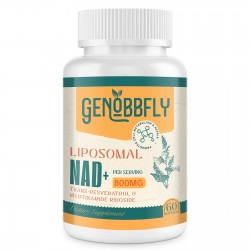 GENOBBFLY Dietary Supplement Liposomal NAD+ 500mg GENOBBFLY Dietary Supplement Liposomal NAD+ 500mg
