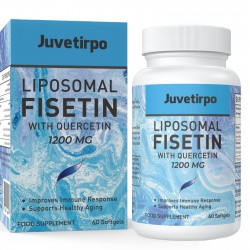 Juvetirpo Fisetin 1000mg with Quercetin 200mg Dietary Supplement Juvetirpo Fisetin 1000mg with Quercetin 200mg Dietary Supplement