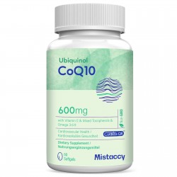 Mistaccy Dietary Supplement CoQ10 600mg Softgels Mistaccy Dietary Supplement CoQ10 600mg Softgels