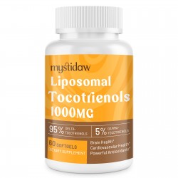 Mystidaw Dietary Supplement Liposomal Tocotrienols 1000mg Softgels Mystidaw Dietary Supplement Liposomal Tocotrienols 1000mg Softgels