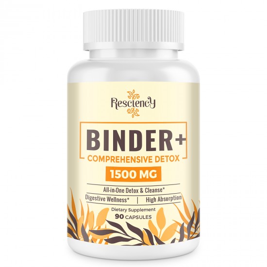 Resclency Dietary Supplement Detox Binder Supplement