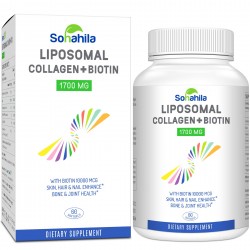Sohahila Liposomal Collagen & Biotin Dietary Supplement Sohahila Liposomal Collagen & Biotin Dietary Supplement
