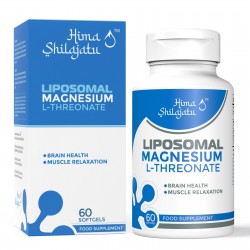 Hima Shilajatu Liposomal Magnesium L-Threonate Food Supplement Softgels Hima Shilajatu Liposomal Magnesium L-Threonate Food Supplement Softgels